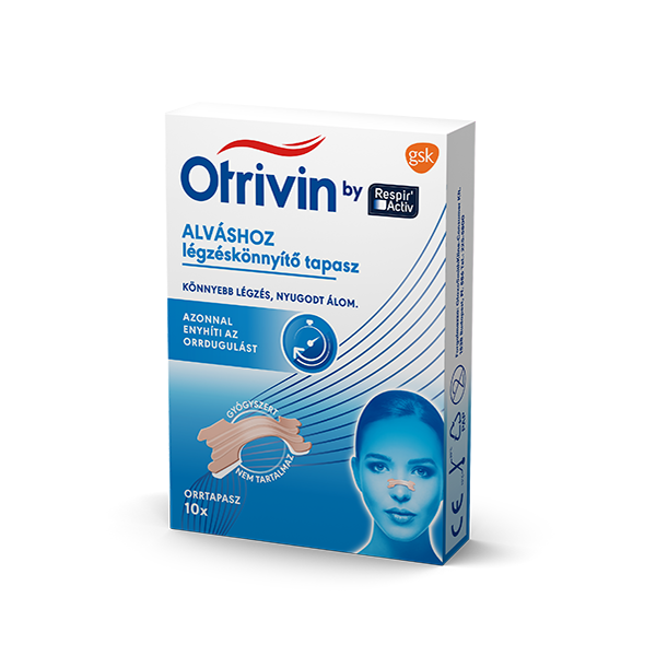 egy doboz Otrivin Plus 0,5 mg/ml + 0,6 mg/ml oldatos orrspray termék